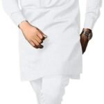 African Men's Formal Clothes Dashiki Shirt and Pant Two Piece Suit Traditional Long Sleeve Outfits