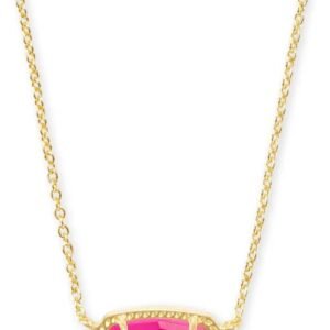Kendra Scott Elisa Pendant Necklace for Women, Fashion Jewelry, 14k Gold-Plated