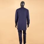 African Men Traditional Clothing Set Full Sleeve Dashiki Long Shirts and Pants 2 Piece Set African Suits - Image 5