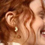 6 Pairs 14K Gold Hoop Earrings for Women Lightweight Chunky Hoop Earrings Multipack Hypoallergenic, Thick Open Twisted Huggie Hoops Earring Set Jewelry for Gifts. - Image 4