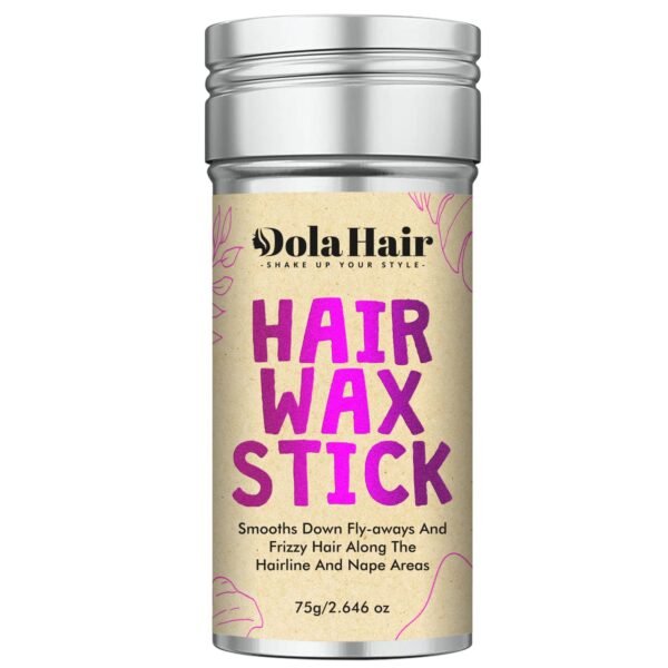 Dolahair Hair Wax Stick - Flyaway Control and Styling Pomade for Kids, Women, and Men - Hair Bun Maker and Accessorie (1 Pack of Wax) - Image 1