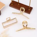 Mehayi 3 PCS Metal Large Claw Clips for Thick Heavy Hair, Strong Hold Big Non-Slip Hair Catch Barrette Jaw Clamp for Long Hair, Fashion Styling Accessories for Women Girls - Image 5