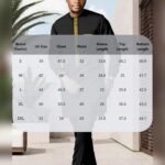 Men's African Dashiki Formal Suit Long Sleeve Shirt and Pant Two Piece Set Traditional Tribal Outfits - Image 6