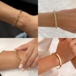 Reoxvo 14K Gold Plated Bangle Cuff Bracelets for Women Non Tarnish Gold Bracelet Stack Jewelry Set for Women Trendy - Image 4