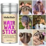 Dolahair Hair Wax Stick - Flyaway Control and Styling Pomade for Kids, Women, and Men - Hair Bun Maker and Accessorie (1 Pack of Wax) - Image 4