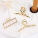 Mehayi 3 PCS Metal Large Claw Clips for Thick Heavy Hair, Strong Hold Big Non-Slip Hair Catch Barrette Jaw Clamp for Long Hair, Fashion Styling Accessories for Women Girls - Image 7