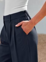 LILLUSORY Wide Leg Dress Pants Women's High Waisted Dressy Trousers - Image 4