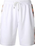 ZEROYAA Men's Africa Style T-Shirt and Shorts Set Mesh Tracksuit Dashiki Outfits - Image 4