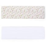 TERSE Fashion Women's Headbands for Short Hair Non Slip Elastic Floral Hairbands, Soft Fabric 2 Inches Thick Stripe Head Bands for Girls, Valentine's Day Heart Headbands - Image 2